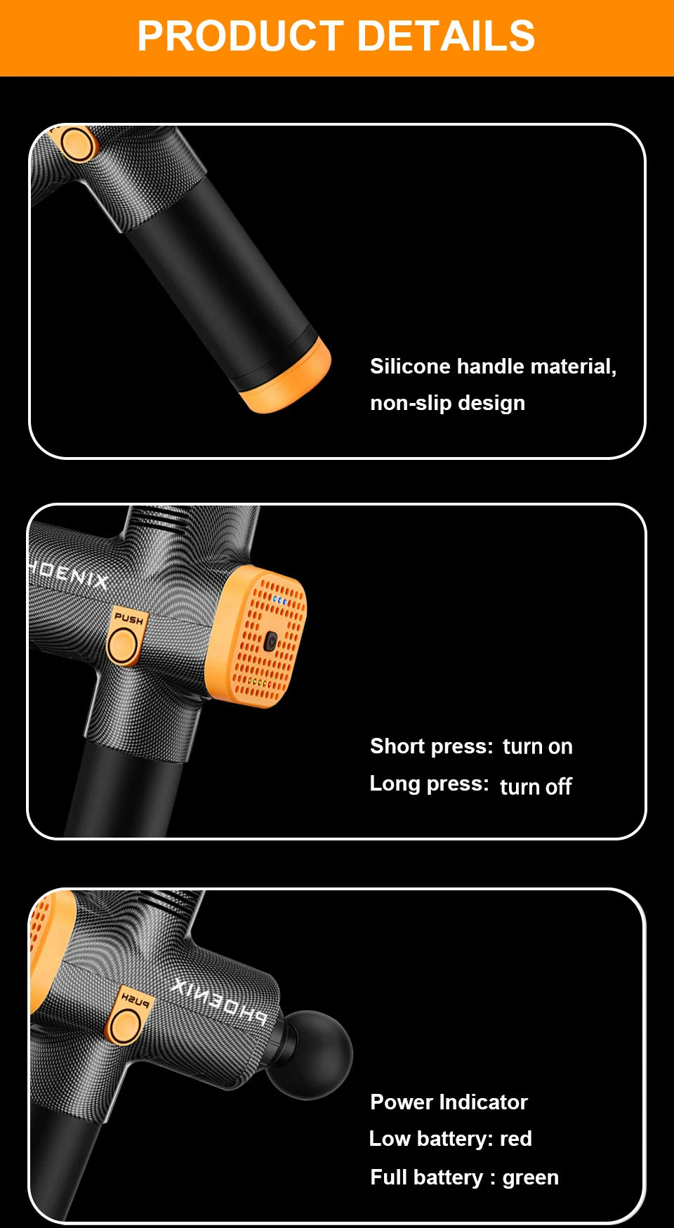 Phoenix A2 Deep Tissue Massager