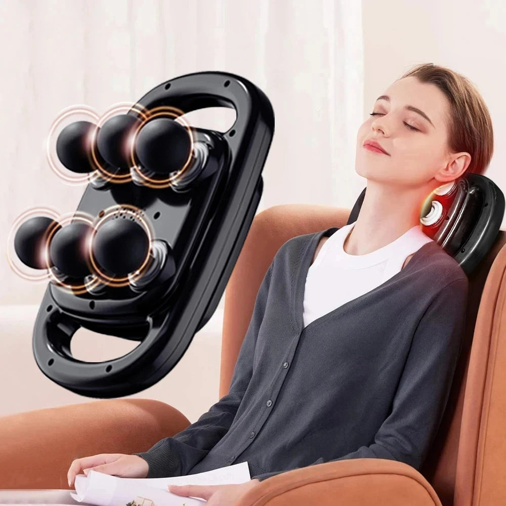 6-Head Deep Percussion Massager