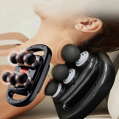 6-Head Deep Percussion Massager