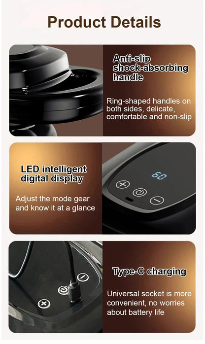 6-Head Deep Percussion Massager