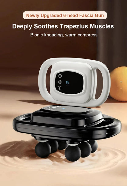 6-Head Deep Percussion Massager